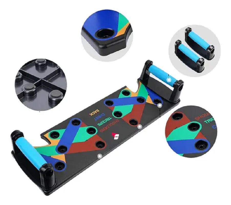 Miniatura 3 de Tabla Push Up + Bandas Elásticas